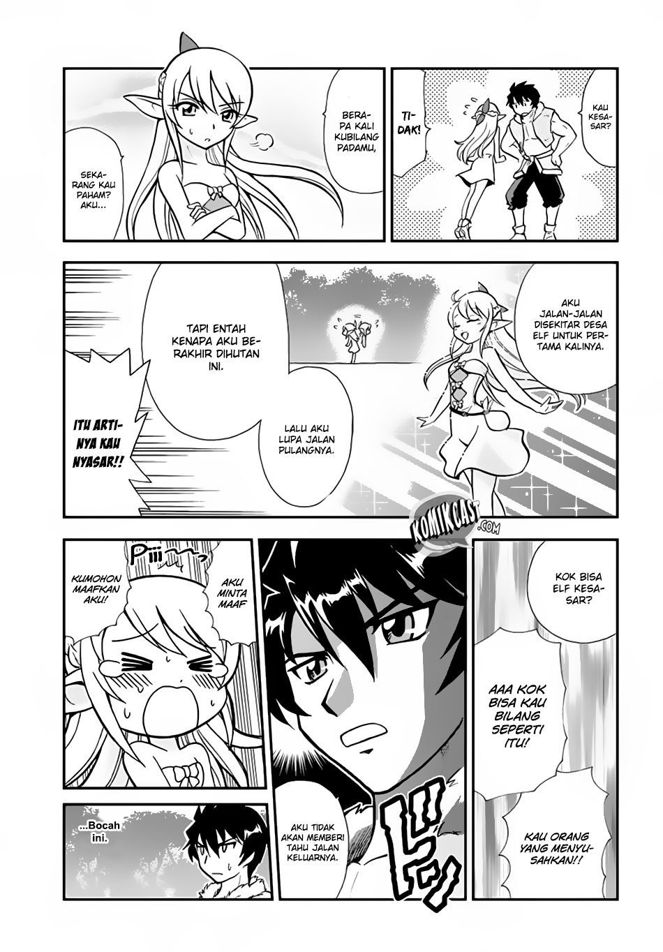 Mahou? Sonna Koto yori Kinniku da! Chapter 1 - halaman 10