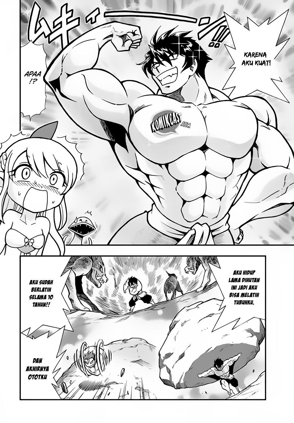 Mahou? Sonna Koto yori Kinniku da! Chapter 1 - halaman 17