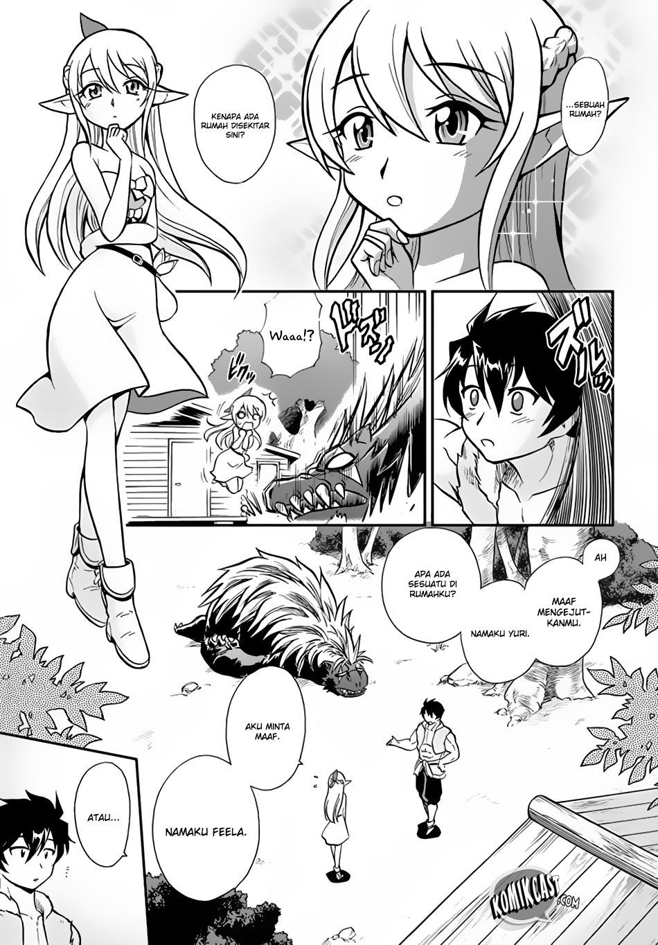 Mahou? Sonna Koto yori Kinniku da! Chapter 1 - halaman 8
