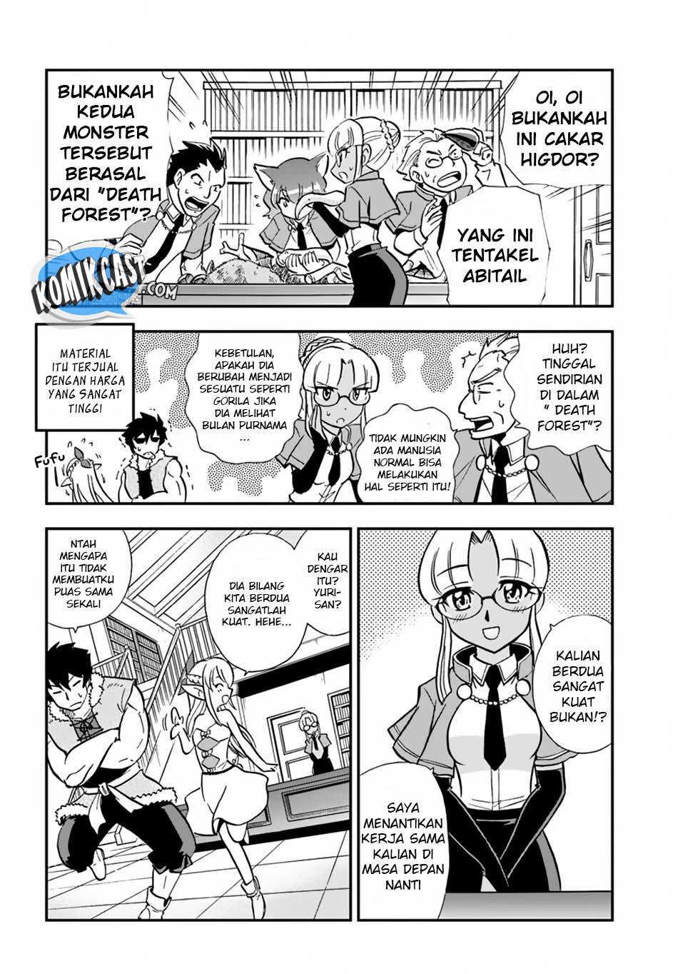 Mahou? Sonna Koto yori Kinniku da! Chapter 3 - halaman 12