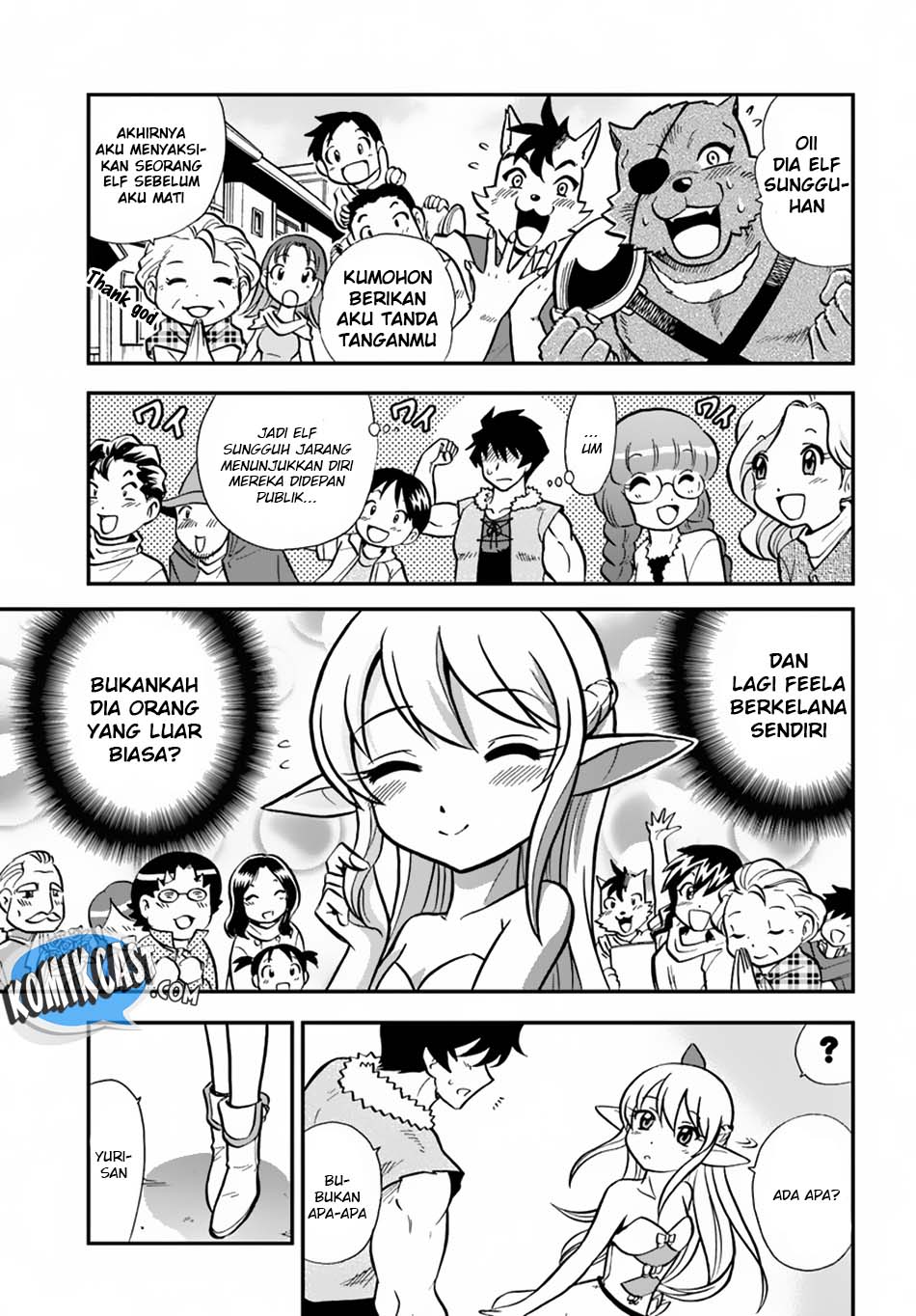 Mahou? Sonna Koto yori Kinniku da! Chapter 3 - halaman 5