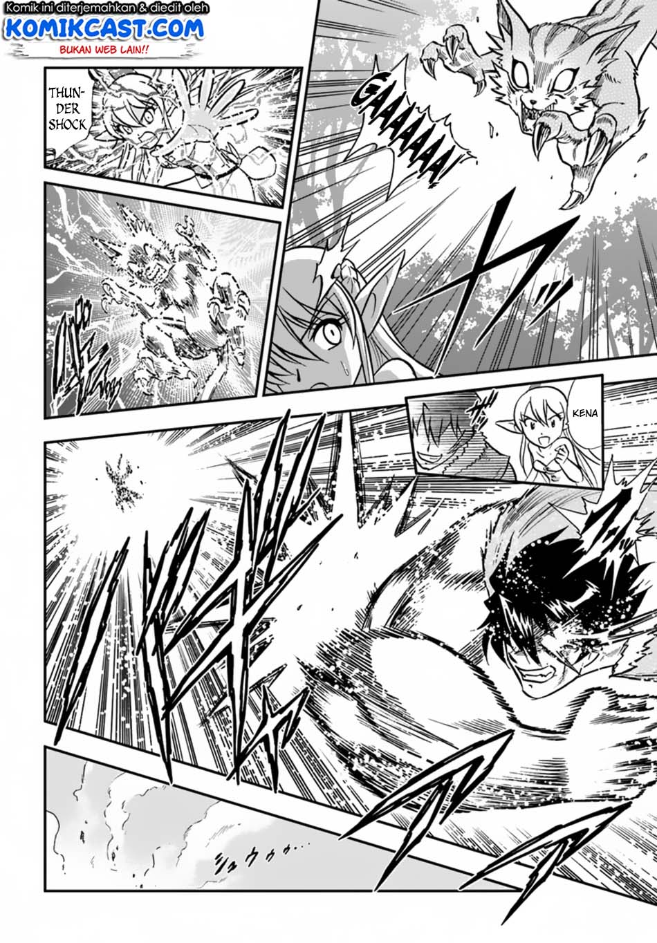 Mahou? Sonna Koto yori Kinniku da! Chapter 4 - halaman 10