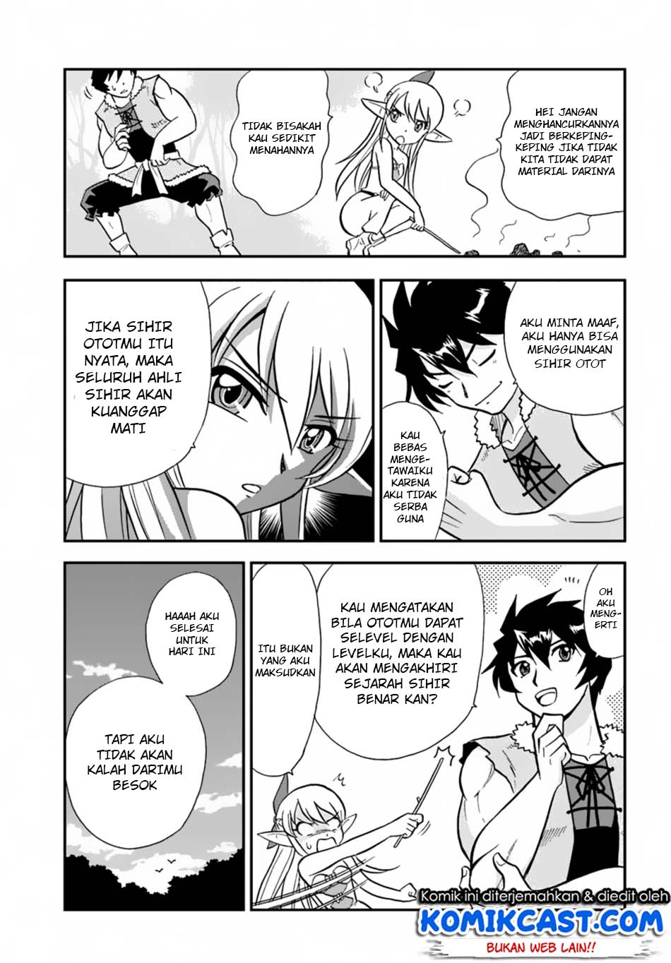 Mahou? Sonna Koto yori Kinniku da! Chapter 4 - halaman 11