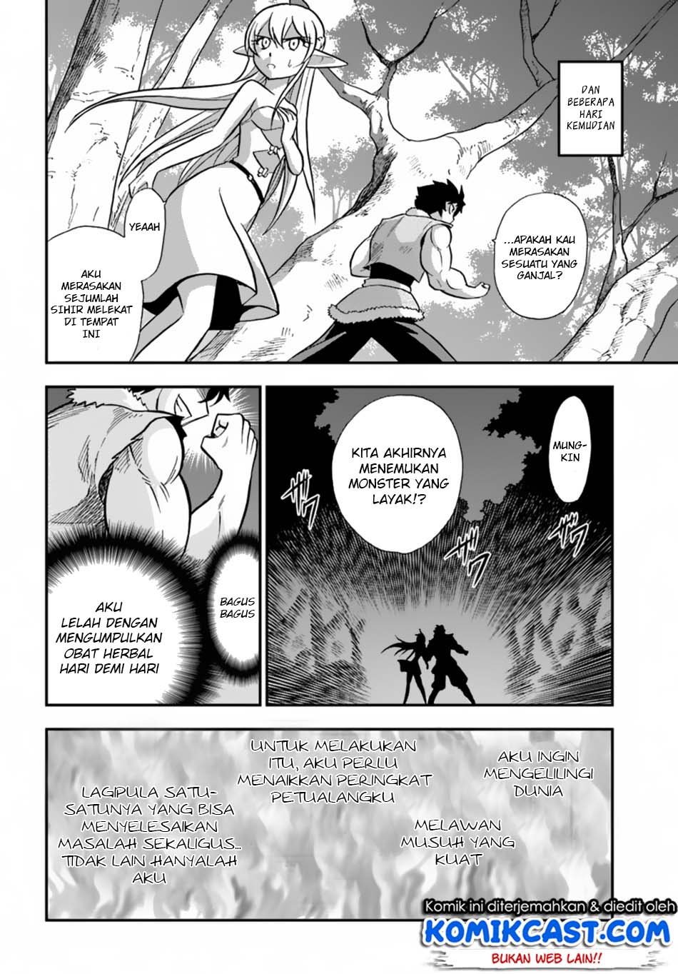Mahou? Sonna Koto yori Kinniku da! Chapter 4 - halaman 12