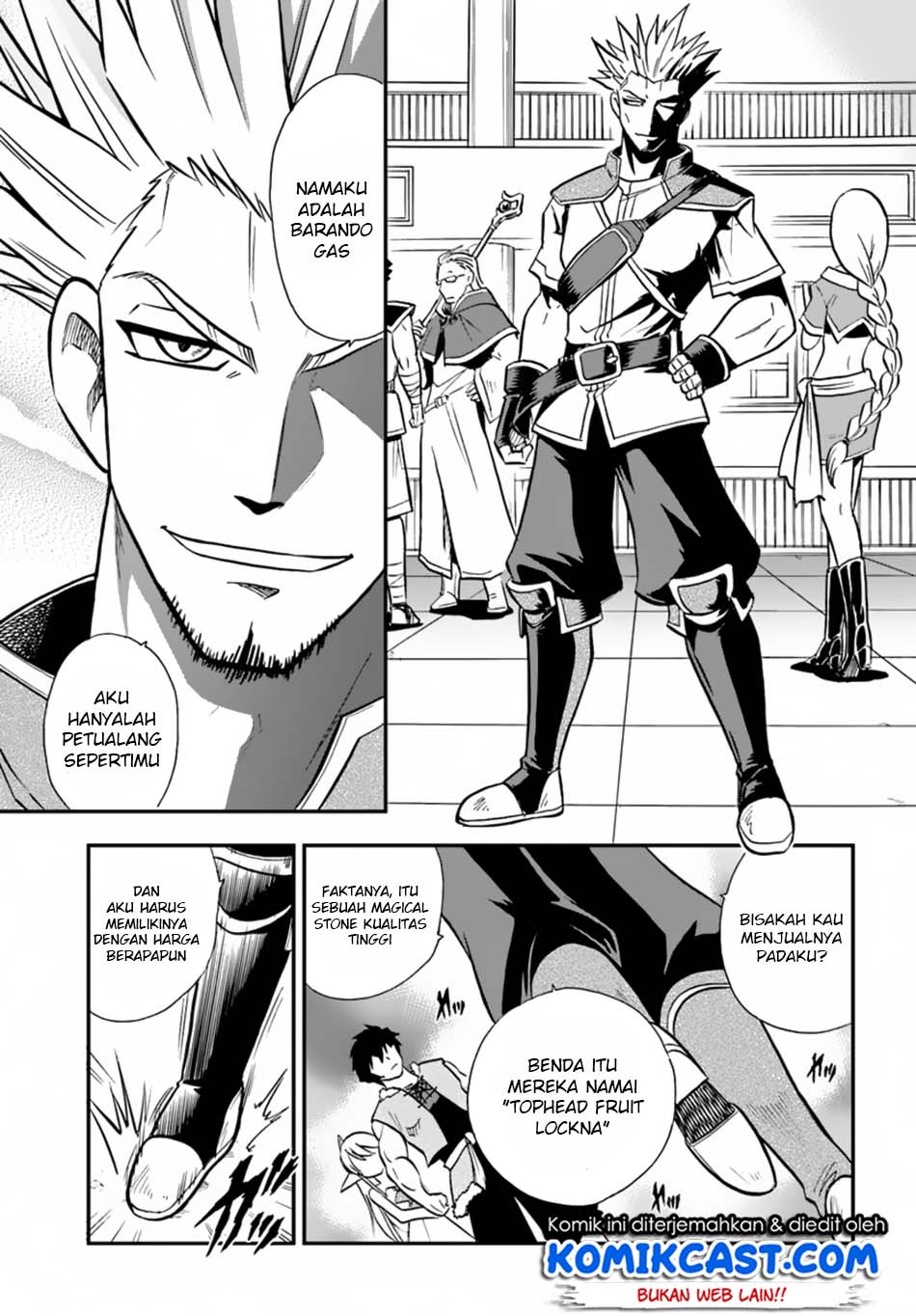 Mahou? Sonna Koto yori Kinniku da! Chapter 4 - halaman 35