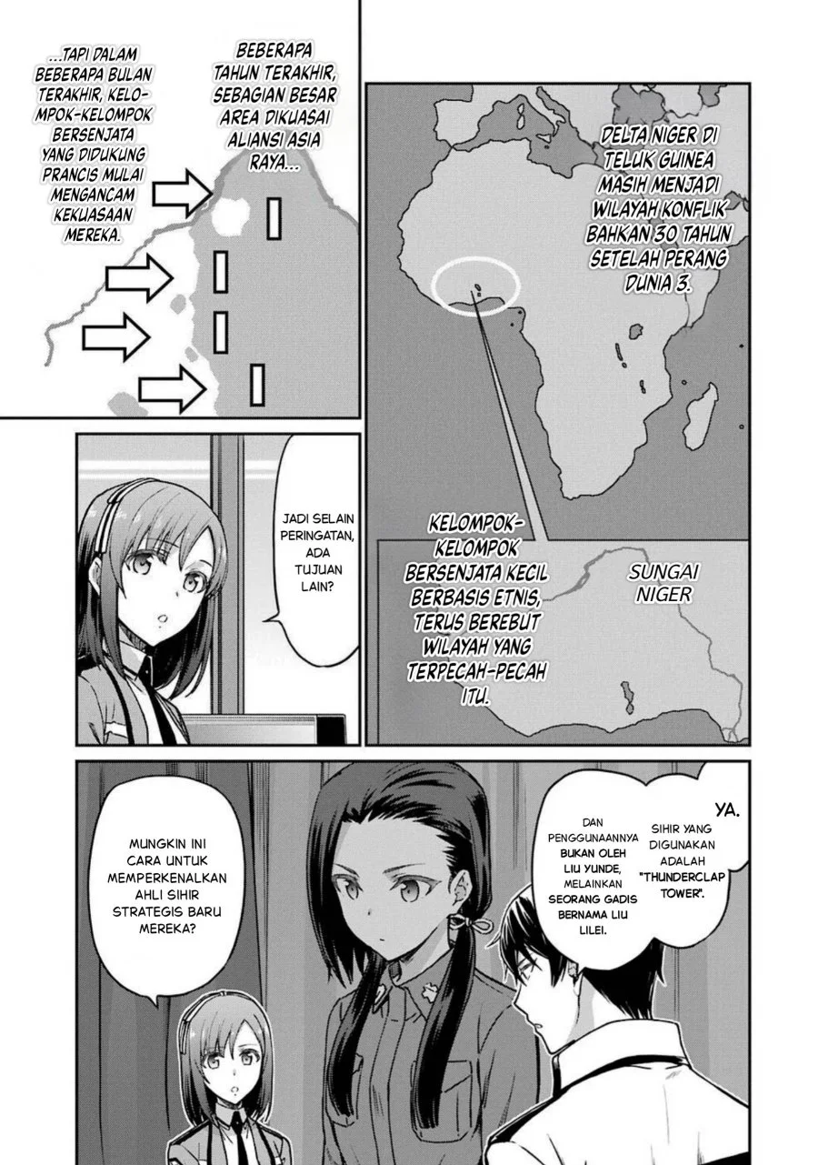 Mahouka Koukou no Rettouse Koritsu-hen Chapter 1 - halaman 17