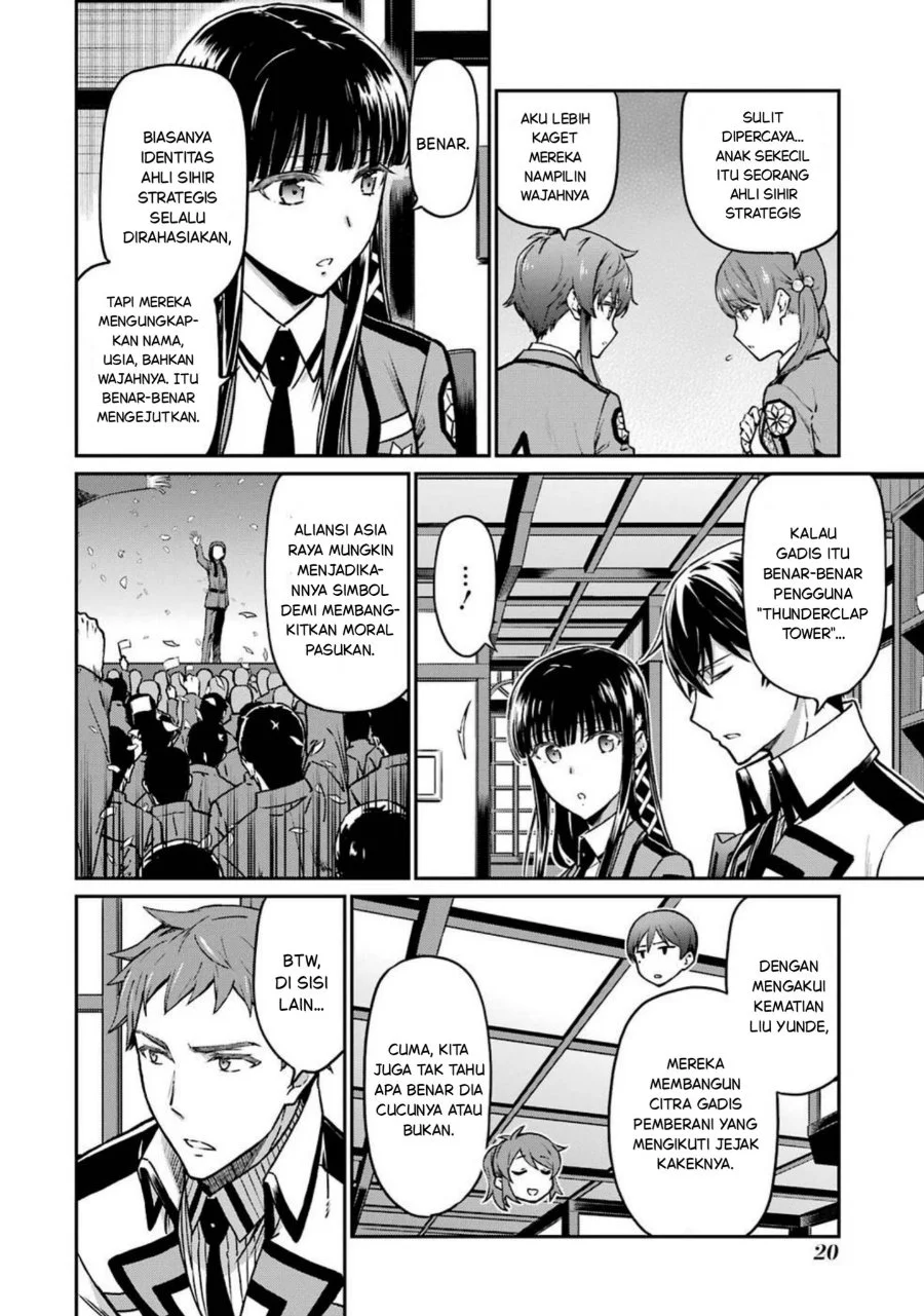 Mahouka Koukou no Rettouse Koritsu-hen Chapter 1 - halaman 20