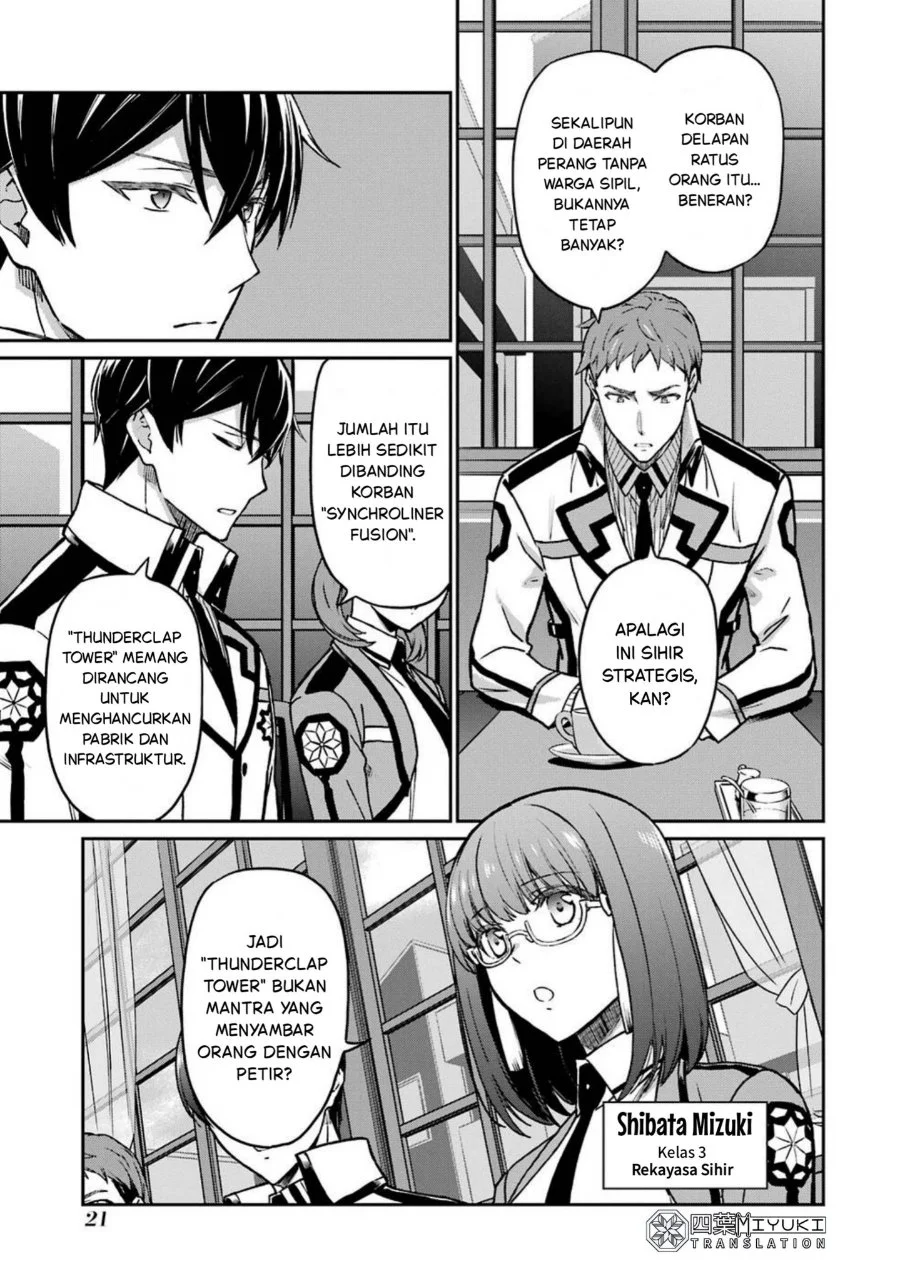 Mahouka Koukou no Rettouse Koritsu-hen Chapter 1 - halaman 21
