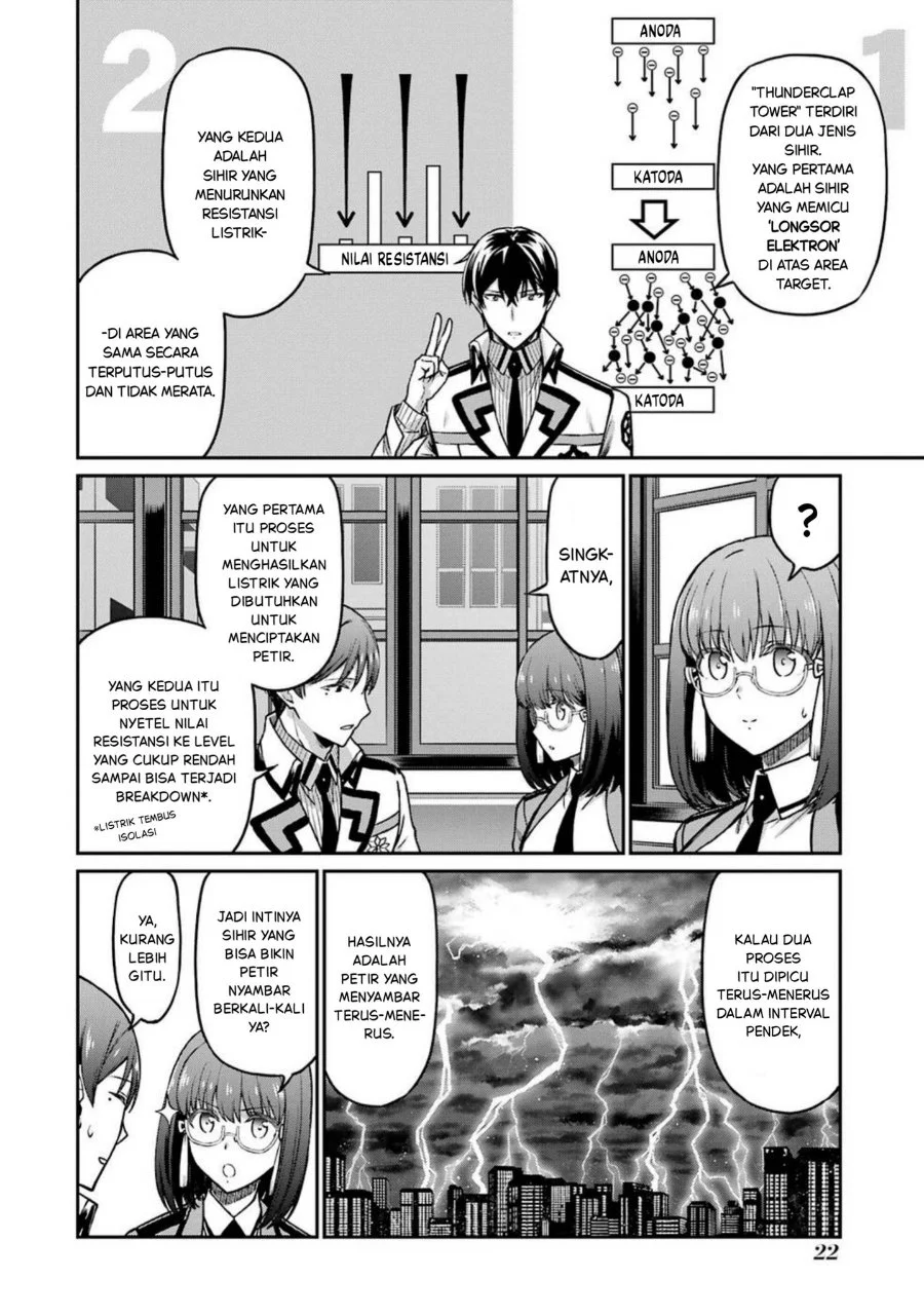 Mahouka Koukou no Rettouse Koritsu-hen Chapter 1 - halaman 22