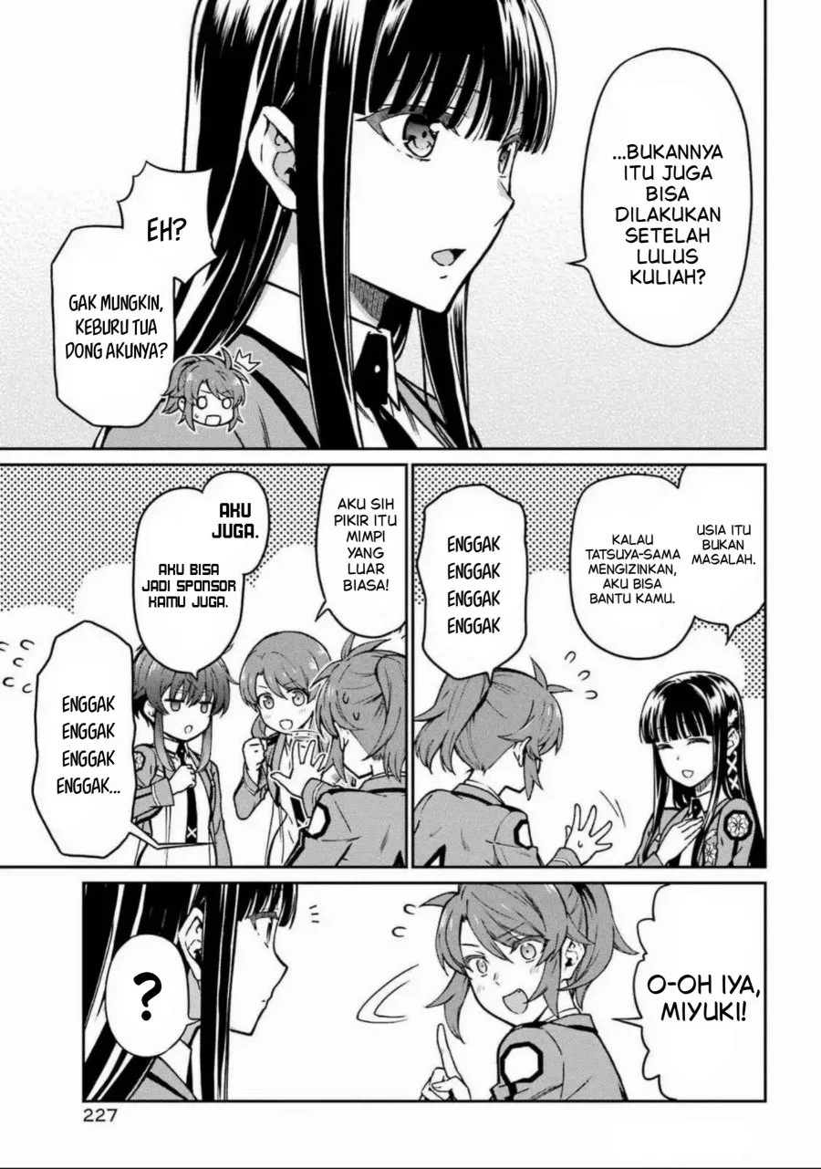 Mahouka Koukou no Rettouse Koritsu-hen Chapter 19 - halaman 7