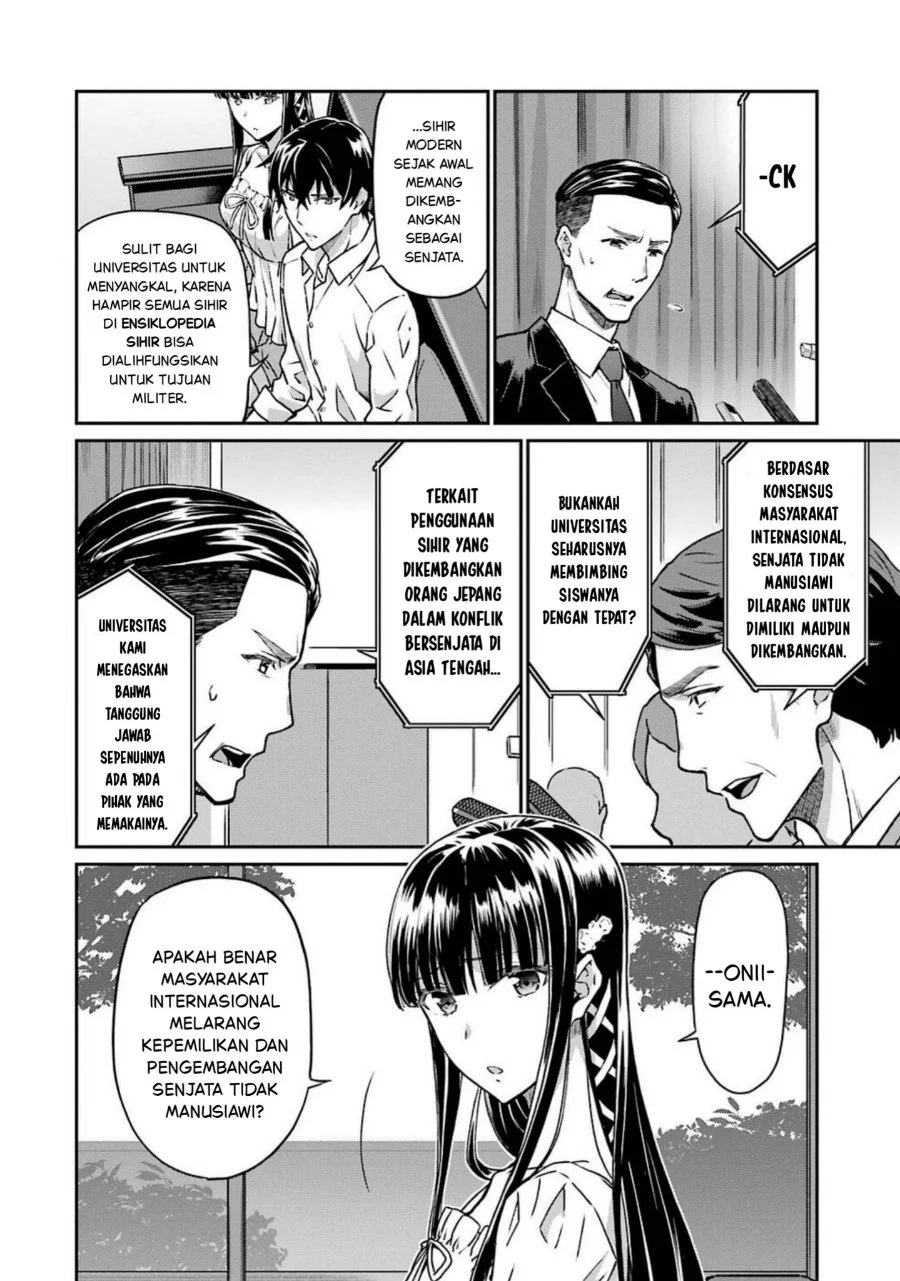Mahouka Koukou no Rettouse Koritsu-hen Chapter 2 - halaman 10