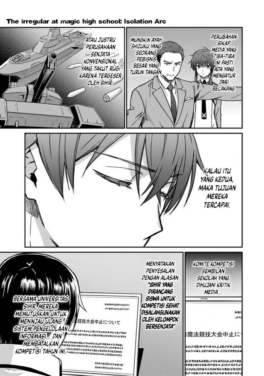 Mahouka Koukou no Rettouse Koritsu-hen Chapter 2 - halaman 21