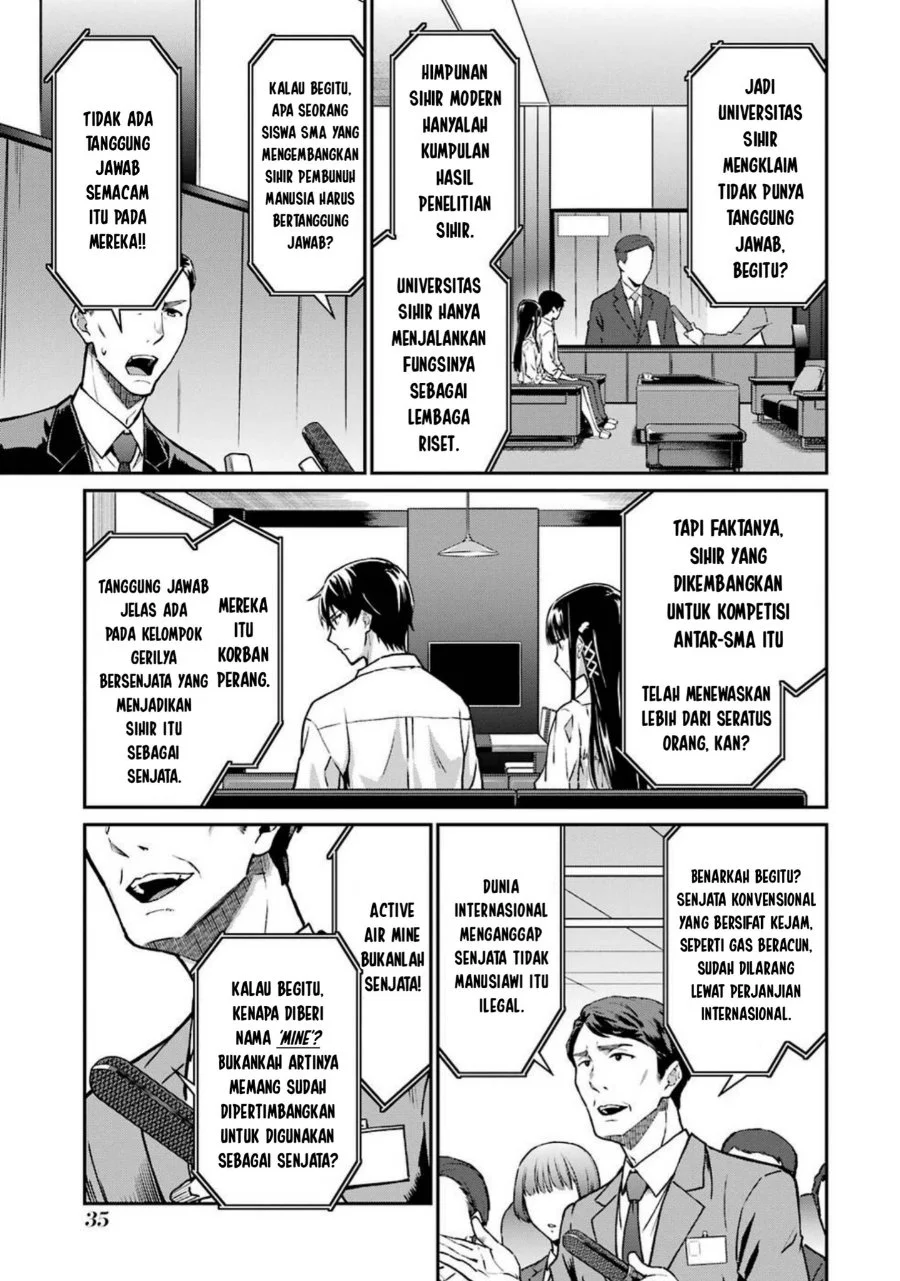Mahouka Koukou no Rettouse Koritsu-hen Chapter 2 - halaman 9