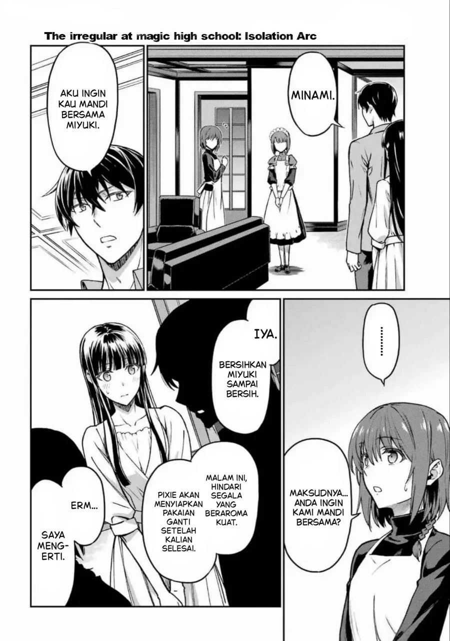 Mahouka Koukou no Rettouse Koritsu-hen Chapter 21 - halaman 4