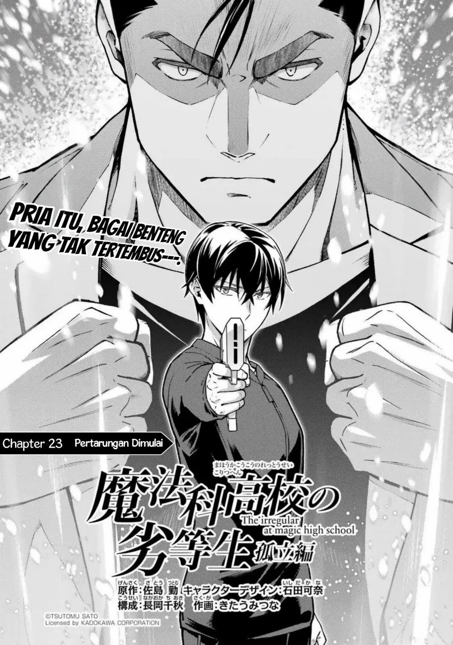 Mahouka Koukou no Rettouse Koritsu-hen Chapter 23 - halaman 1