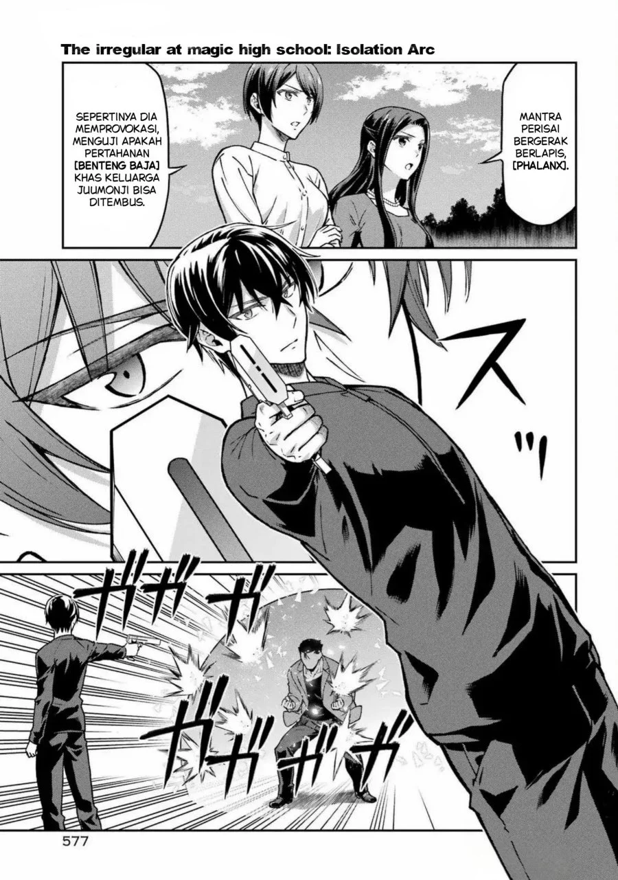 Mahouka Koukou no Rettouse Koritsu-hen Chapter 23 - halaman 13