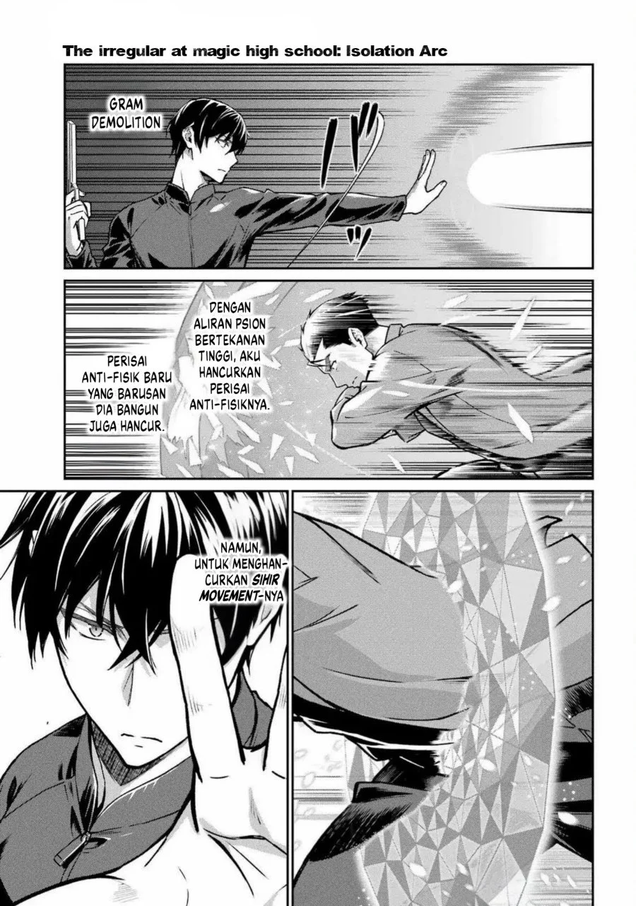 Mahouka Koukou no Rettouse Koritsu-hen Chapter 23 - halaman 22