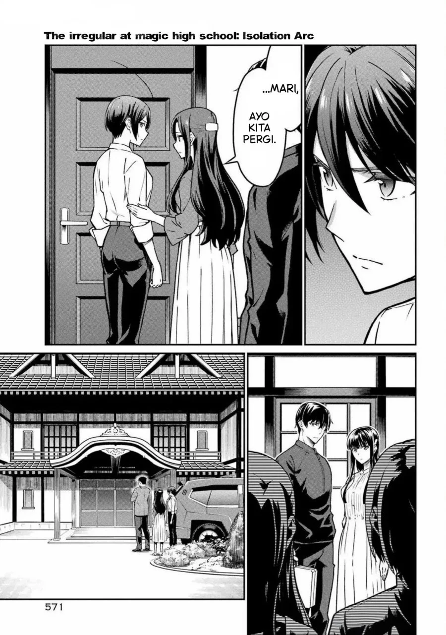 Mahouka Koukou no Rettouse Koritsu-hen Chapter 23 - halaman 7