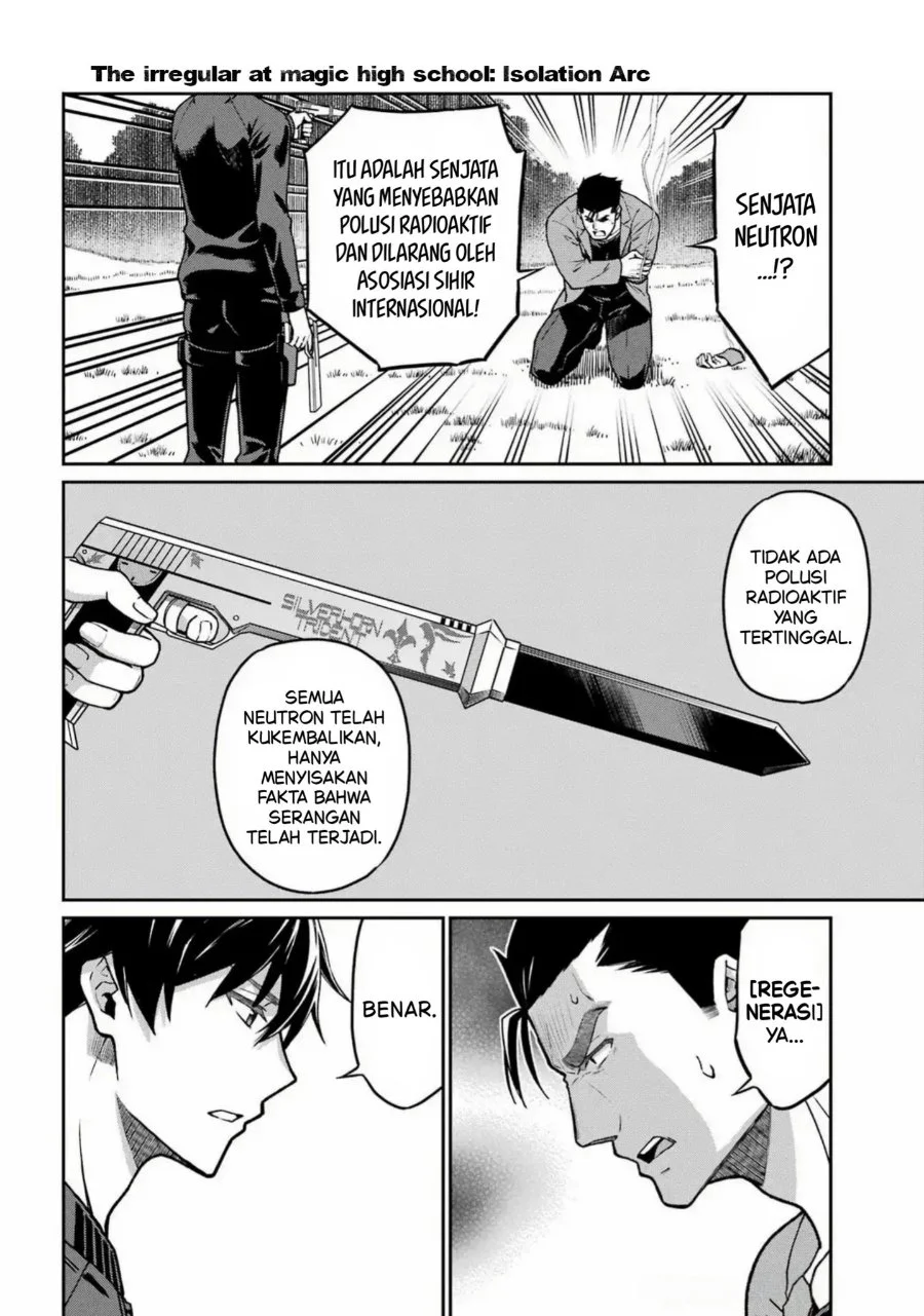 Mahouka Koukou no Rettouse Koritsu-hen Chapter 25 - halaman 4