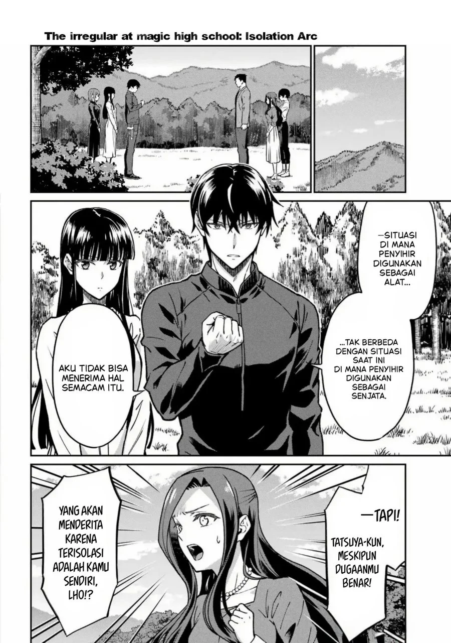 Mahouka Koukou no Rettouse Koritsu-hen Chapter 27 - halaman 12