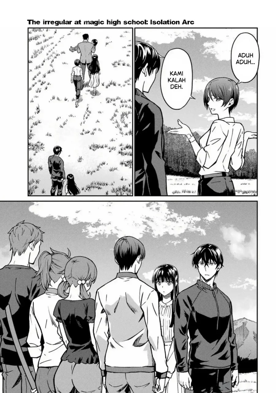 Mahouka Koukou no Rettouse Koritsu-hen Chapter 27 - halaman 18