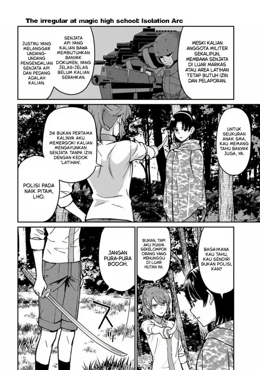 Mahouka Koukou no Rettouse Koritsu-hen Chapter 27 - halaman 4