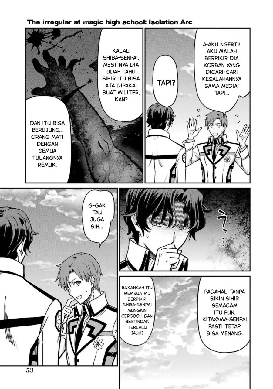 Mahouka Koukou no Rettouse Koritsu-hen Chapter 3 - halaman 5