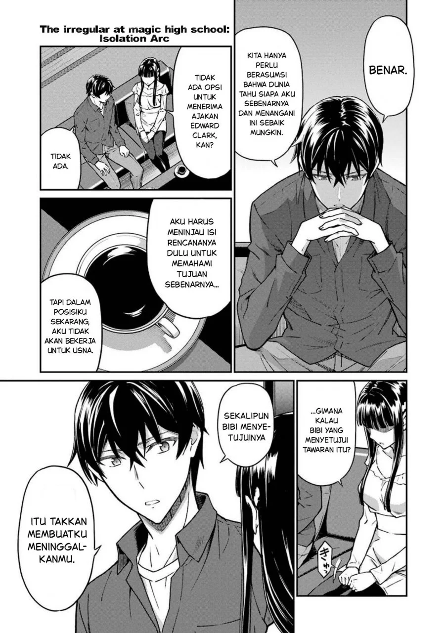 Mahouka Koukou no Rettouse Koritsu-hen Chapter 4 - halaman 3