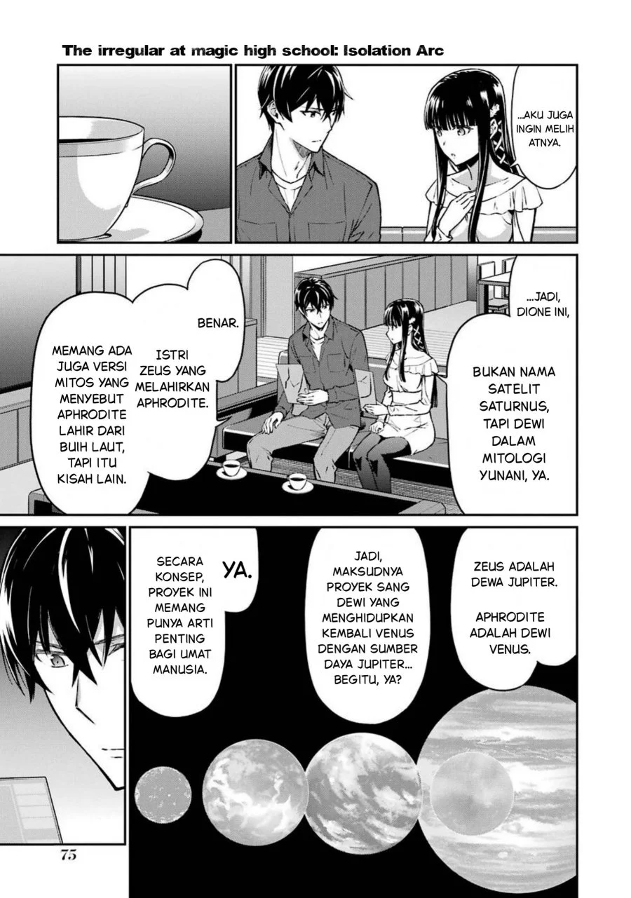 Mahouka Koukou no Rettouse Koritsu-hen Chapter 4 - halaman 5