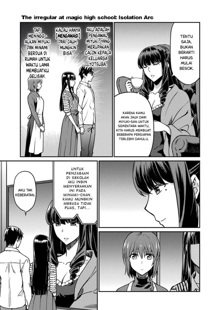 Mahouka Koukou no Rettouse Koritsu-hen Chapter 5 - halaman 21