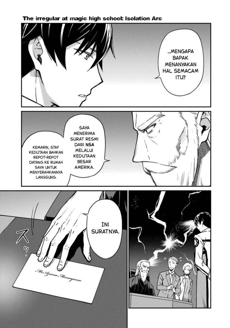 Mahouka Koukou no Rettouse Koritsu-hen Chapter 5 - halaman 3