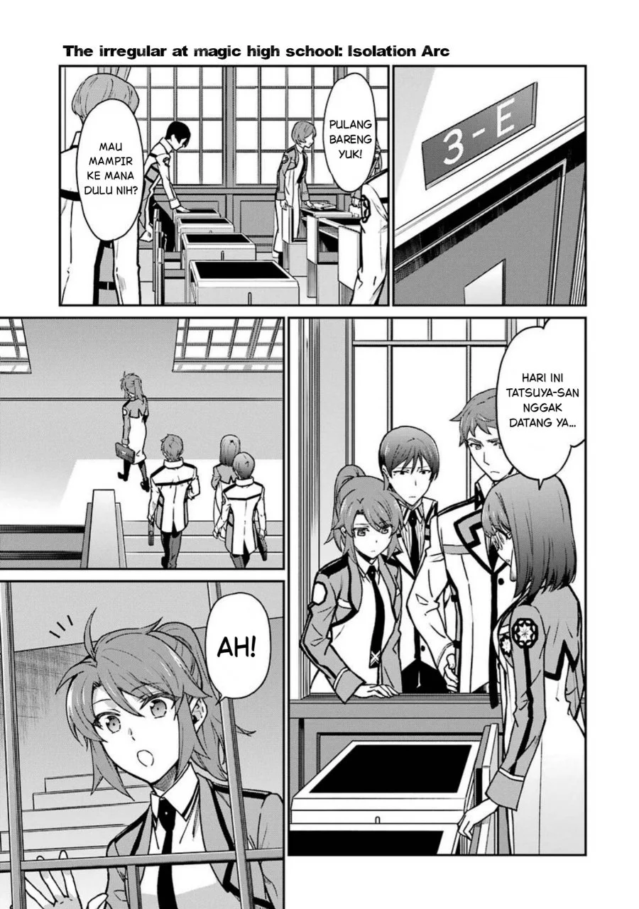Mahouka Koukou no Rettouse Koritsu-hen Chapter 7 - halaman 3
