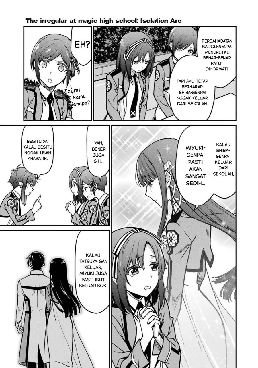 Mahouka Koukou no Rettouse Koritsu-hen Chapter 7 - halaman 9