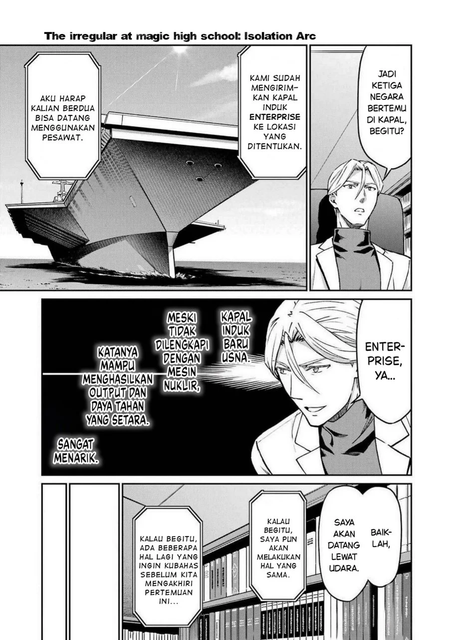 Mahouka Koukou no Rettouse Koritsu-hen Chapter 8 - halaman 12