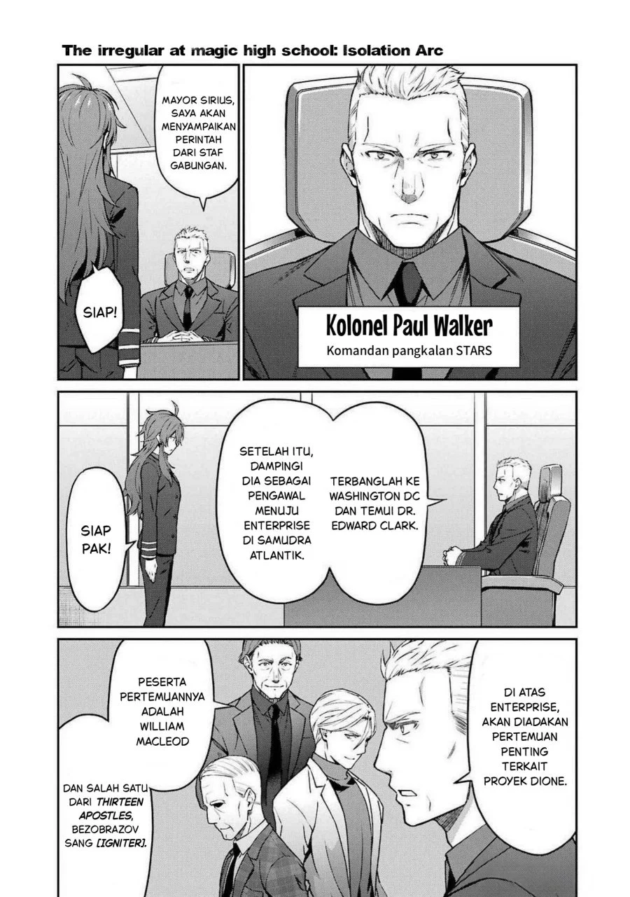 Mahouka Koukou no Rettouse Koritsu-hen Chapter 8 - halaman 14
