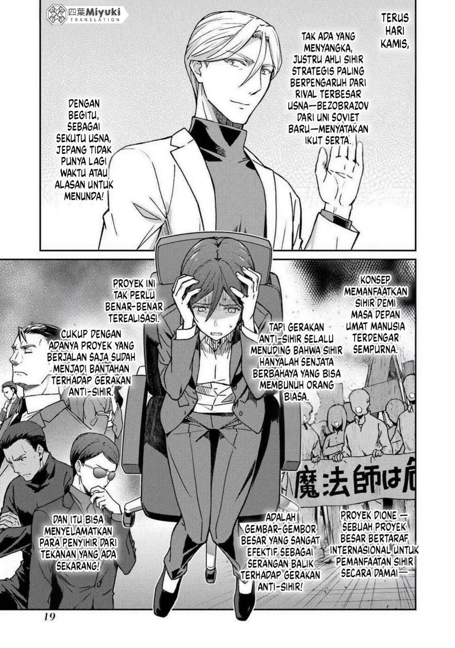 Mahouka Koukou no Rettouse Koritsu-hen Chapter 8 - halaman 18