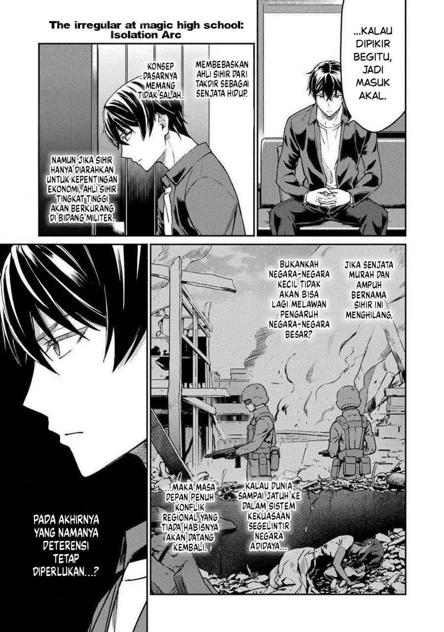 Mahouka Koukou no Rettouse Koritsu-hen Chapter 8 - halaman 6