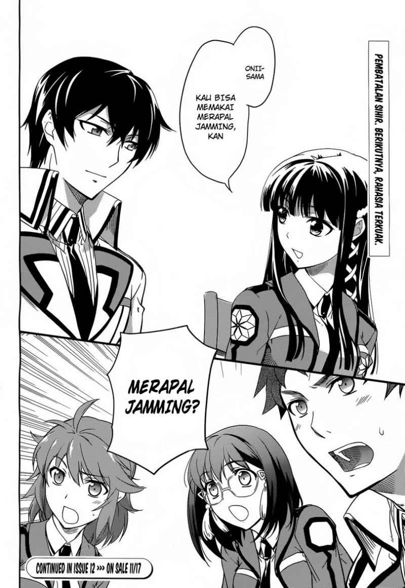 Mahouka Koukou No Rettousei Chapter 11 - halaman 31