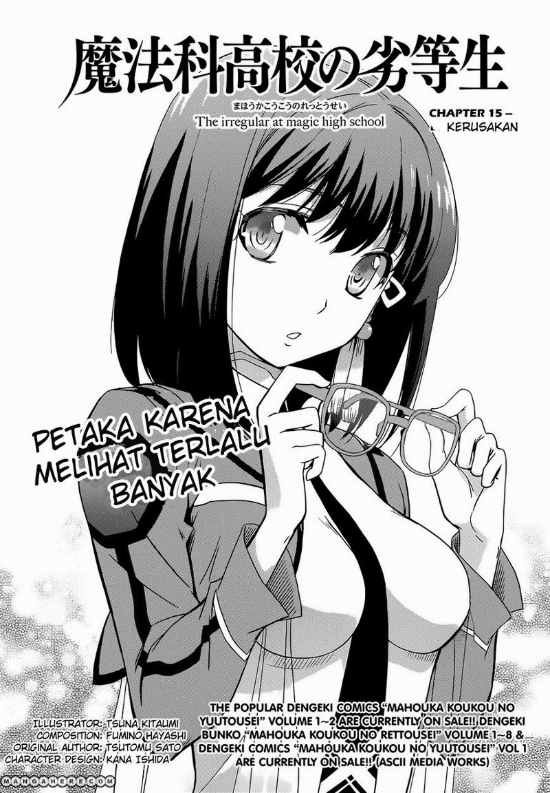 Mahouka Koukou No Rettousei Chapter 15 - halaman 2