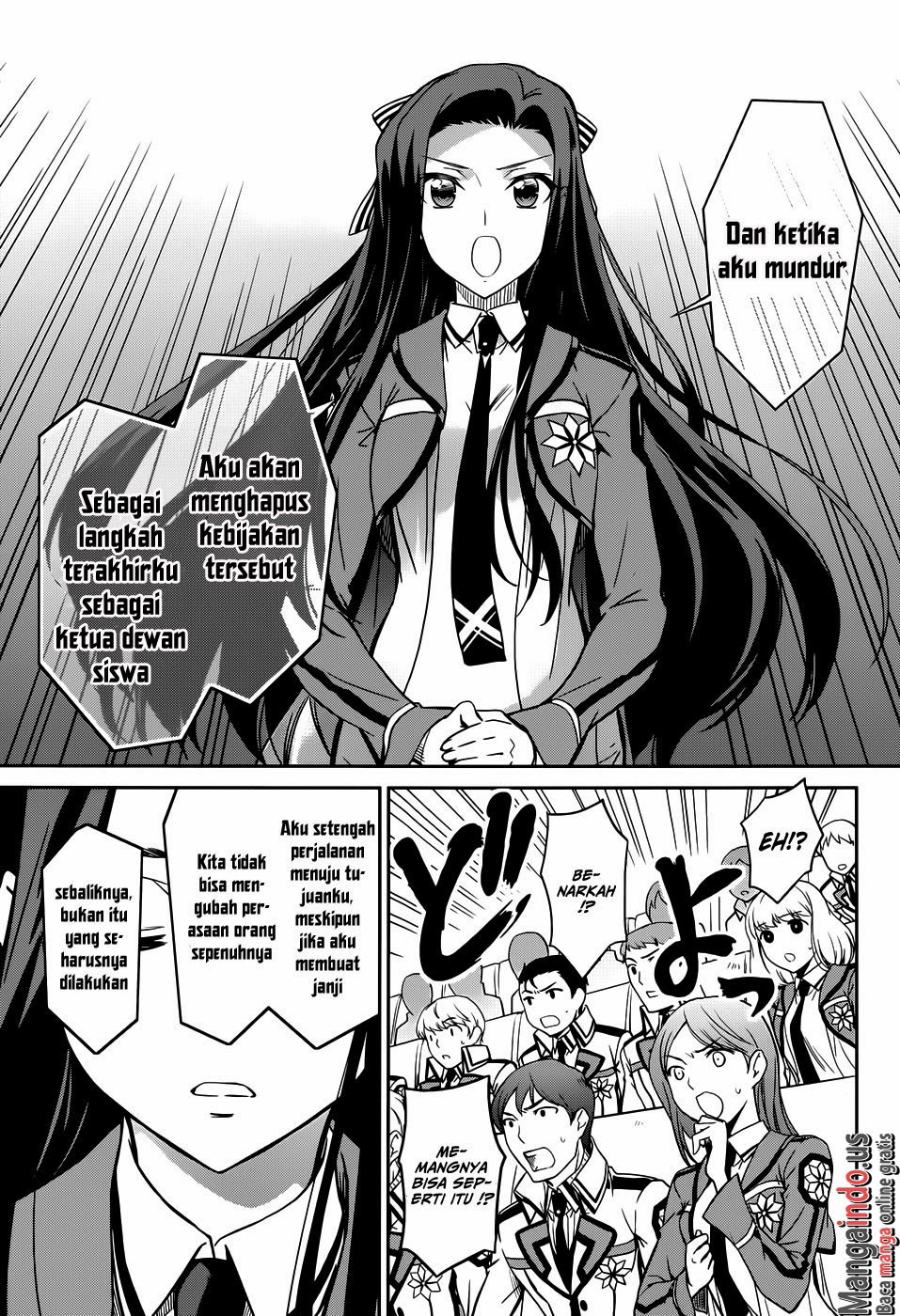 Mahouka Koukou No Rettousei Chapter 16 - halaman 22
