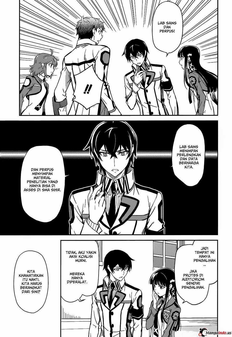 Mahouka Koukou No Rettousei Chapter 17 - halaman 16