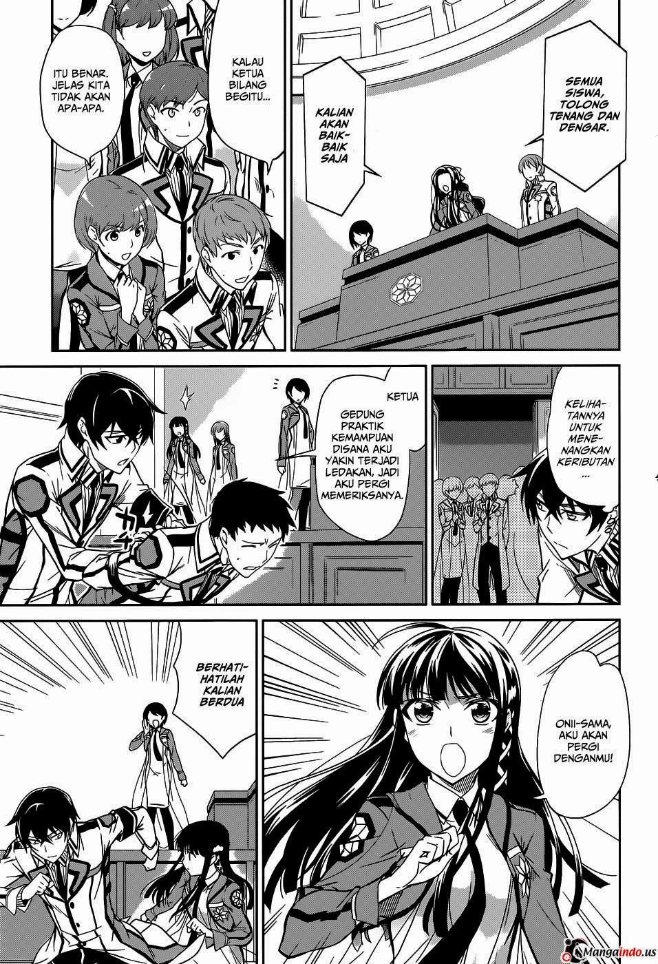 Mahouka Koukou No Rettousei Chapter 17 - halaman 8
