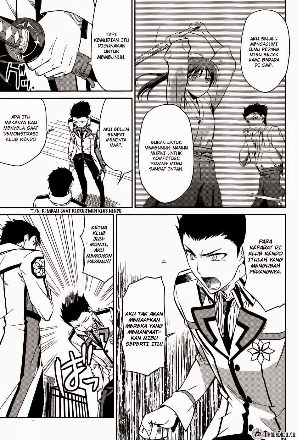 Mahouka Koukou No Rettousei Chapter 21 - halaman 5