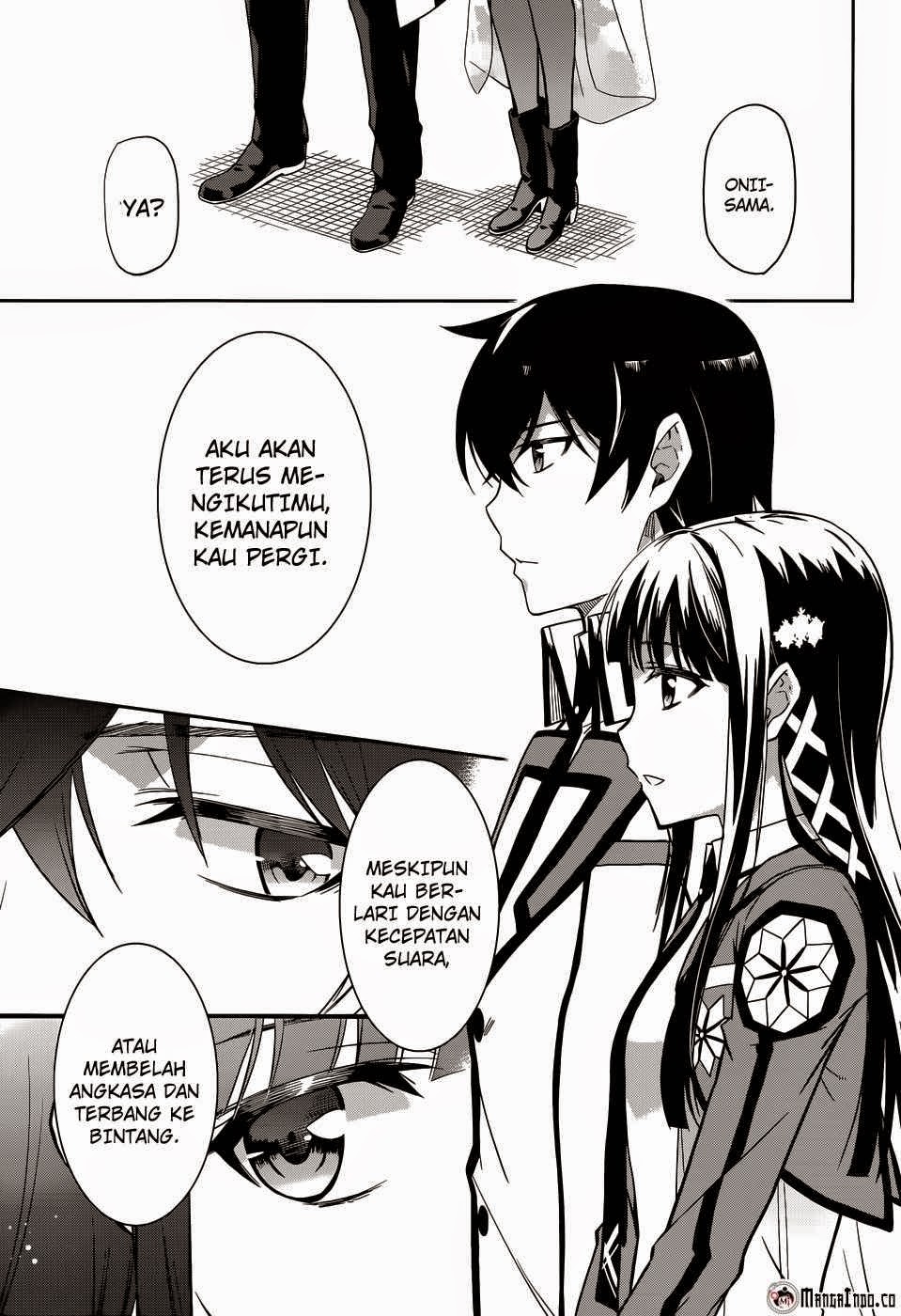 Mahouka Koukou No Rettousei Chapter 22 - halaman 33