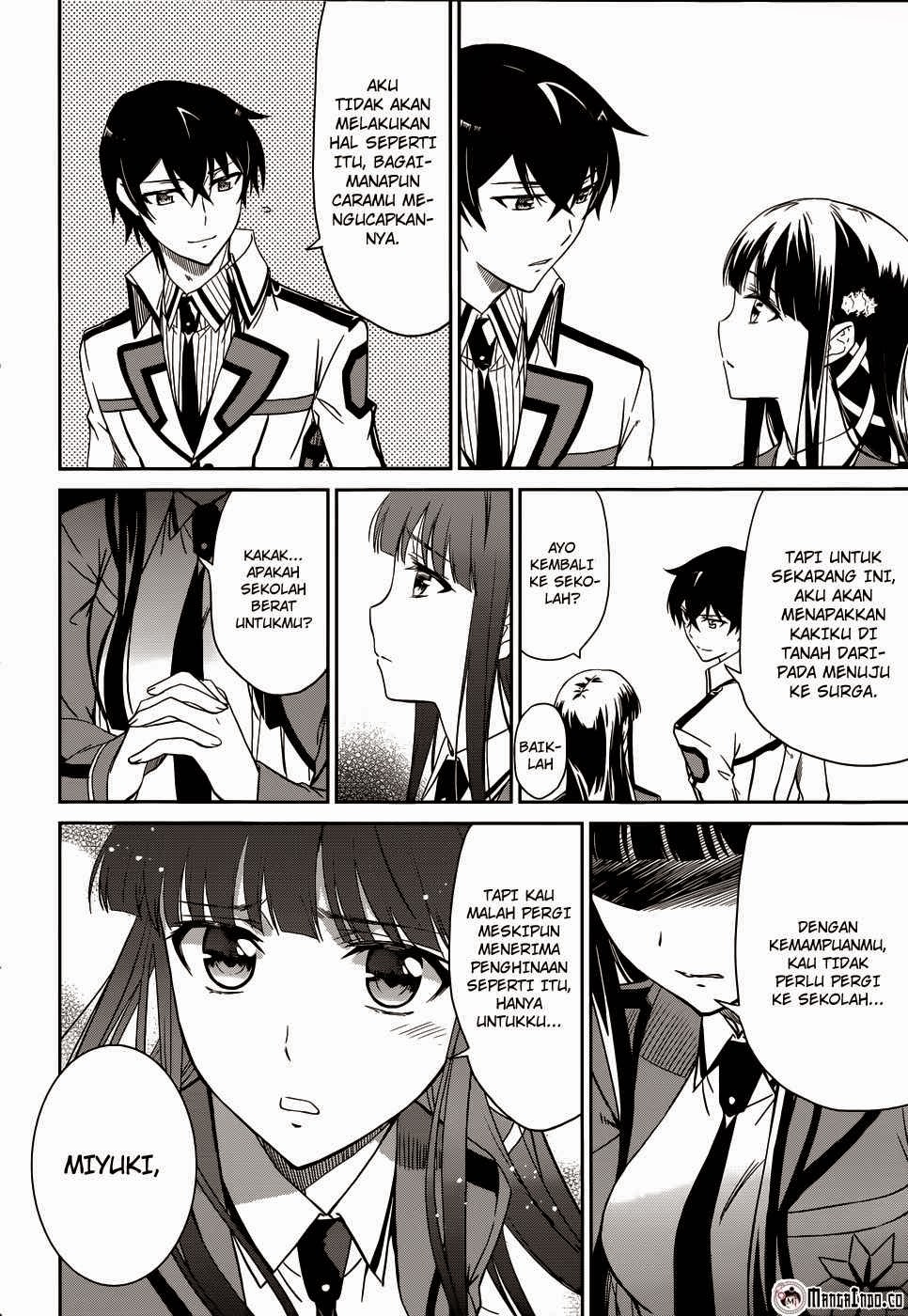 Mahouka Koukou No Rettousei Chapter 22 - halaman 34