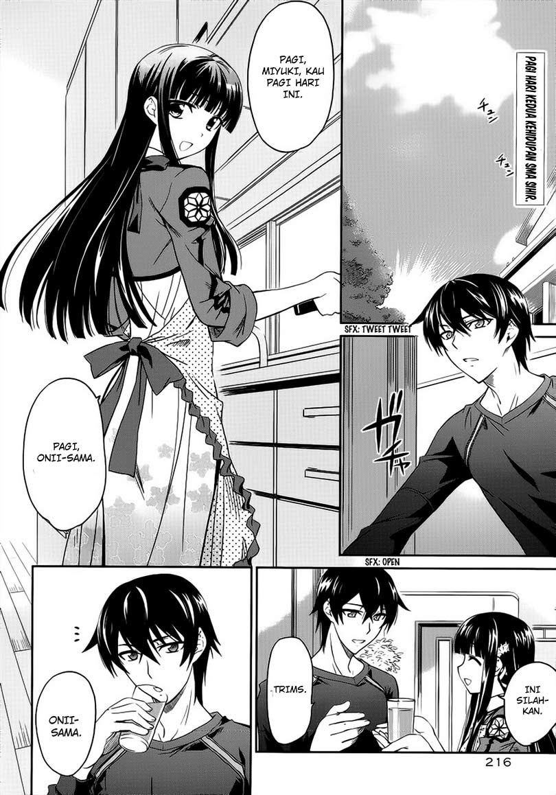 Mahouka Koukou No Rettousei Chapter 3 - halaman 3