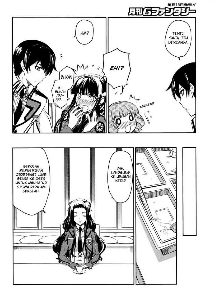 Mahouka Koukou No Rettousei Chapter 5 - halaman 9
