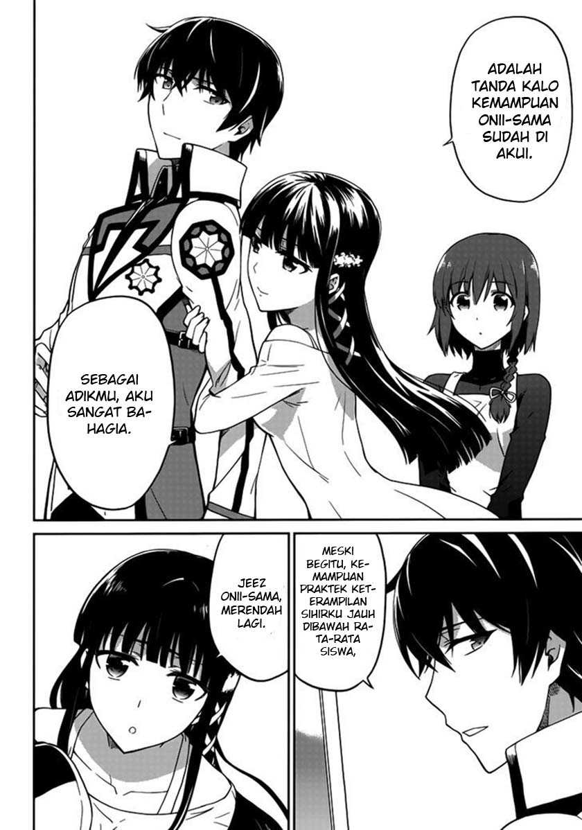 Mahouka Koukou no Rettousei: Double Seven-hen Chapter 1 - halaman 10