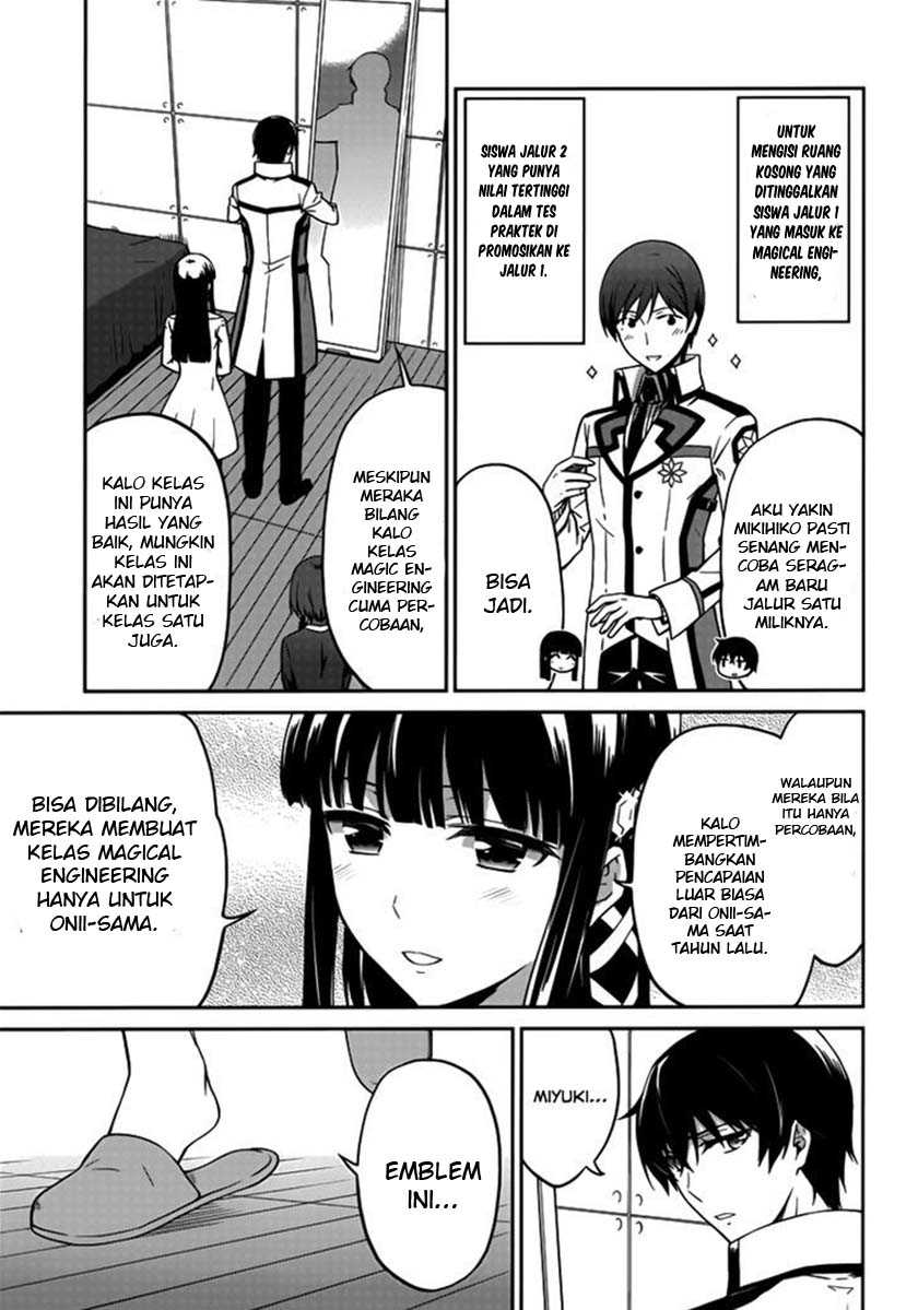 Mahouka Koukou no Rettousei: Double Seven-hen Chapter 1 - halaman 9