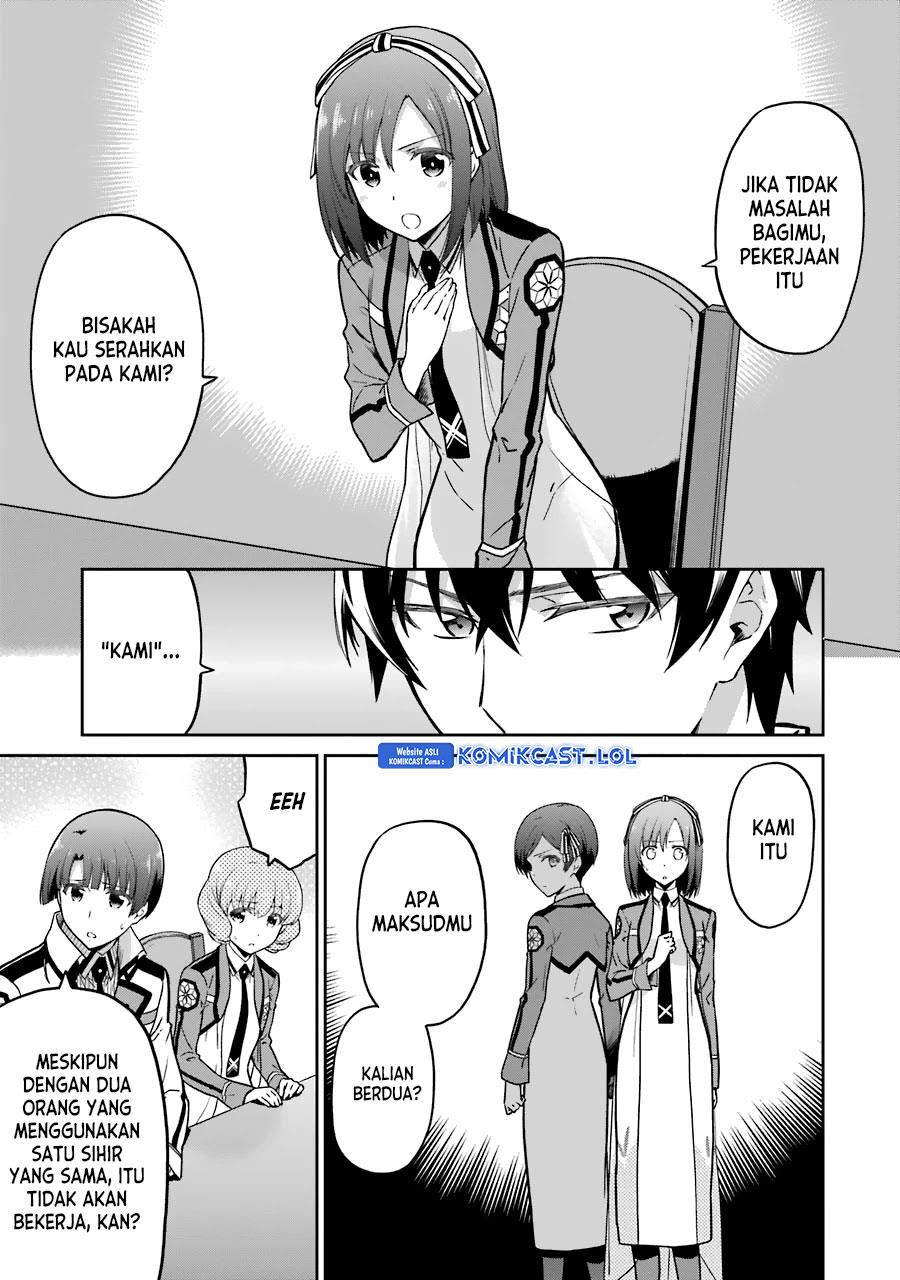 Mahouka Koukou no Rettousei: Double Seven-hen Chapter 18 - halaman 9